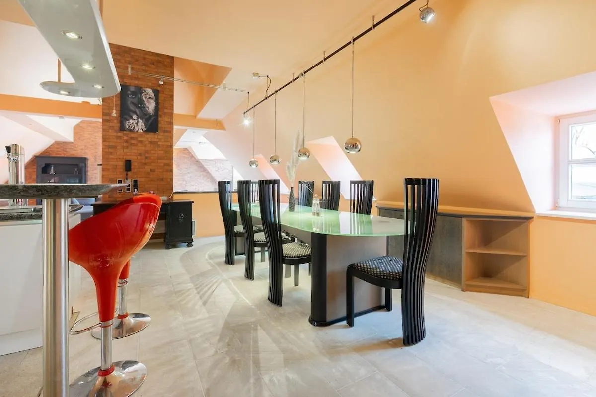 Апартаменты Sonnendurchflutetes 215Qm Loft Fuer 6 Personen Нюрнберг Германия